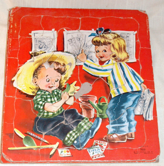 Vintage Puzzle signed Sawyer from the Smallfield Pub Co.
