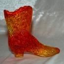 Amberina Button & Daisy High Top Boot Fenton
