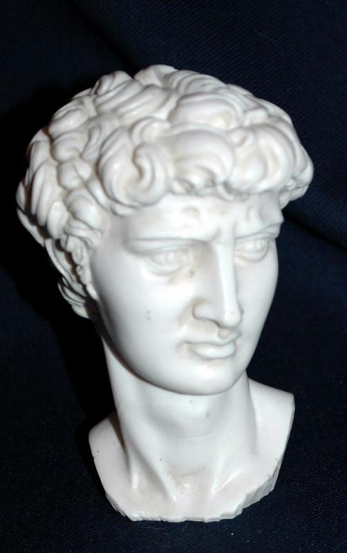 A. Giannelli Signed Bust of David 1965