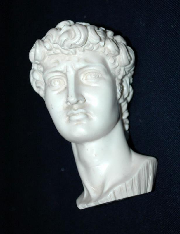 A. Giannelli Signed Bust of David 1965