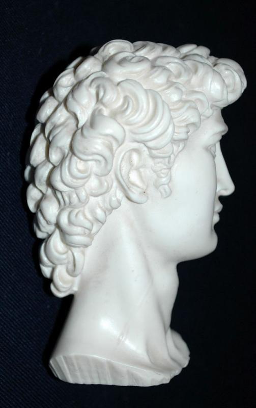 A. Giannelli Signed Bust of David 1965