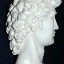A. Giannelli Signed Bust of David 1965