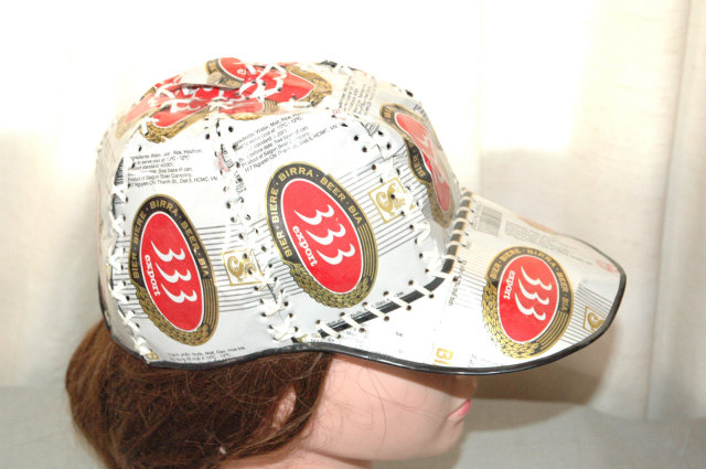 333 export Beer Can Hat