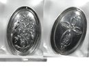 Sterling silver Christmas medallion ornament
