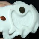 Lefton By Marika White Porcelain Girl with Parasol