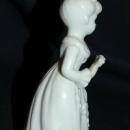 Lefton By Marika White Porcelain Girl with Purse