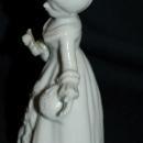 Lefton By Marika White Porcelain Girl with Purse