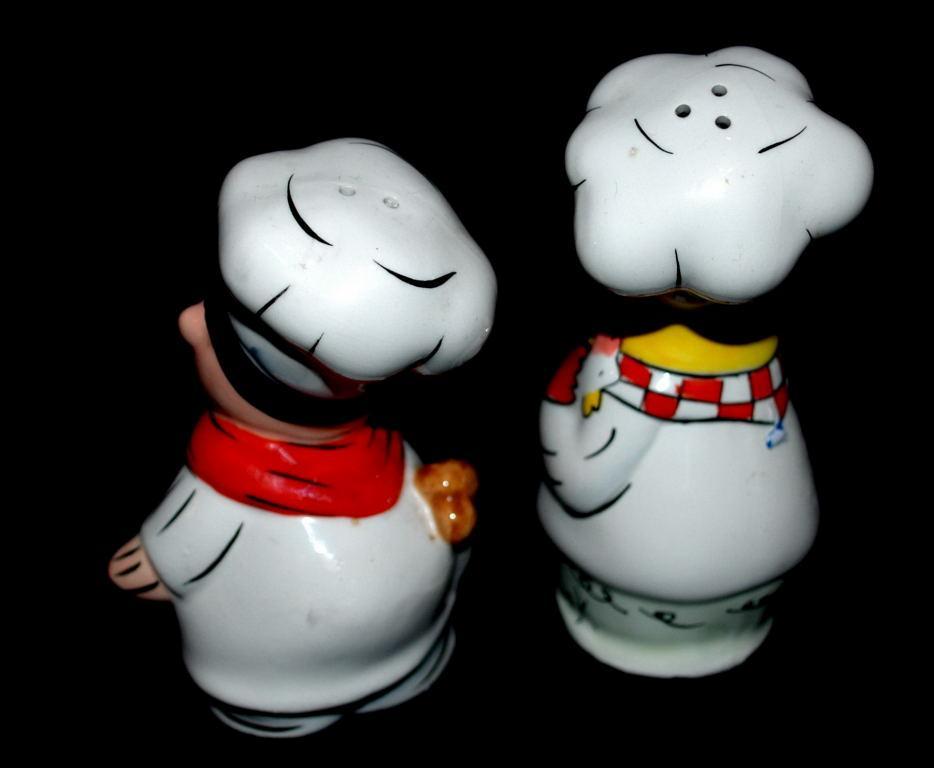 Hug the Chef & Kiss the Cook Salt & Pepper Shakers