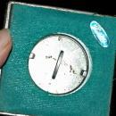 ABC 123 Block Silver Plated Coin Bank - Raimond Japan Vintage
