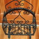 Wrought Iron Magazine, Newspaper Stand, Rack , heavy duty with large capacity