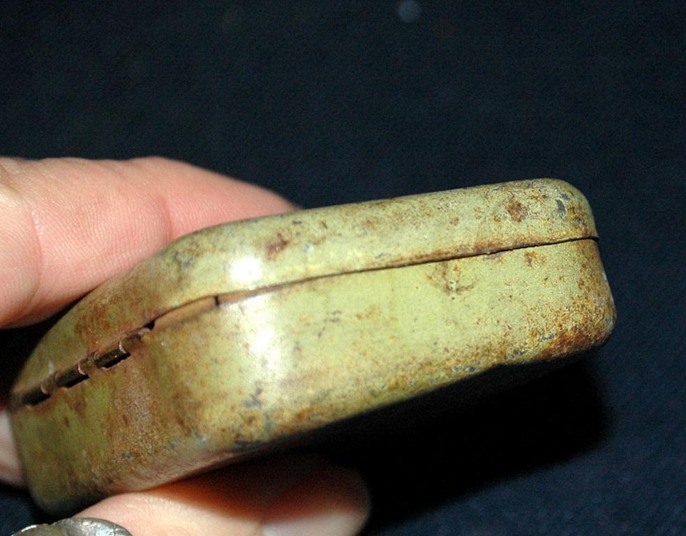 Antique French Tin Glycerin Suppositories