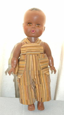 Vintage Black Brown Baby Doll ~ African American ?~