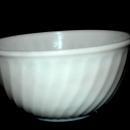 Fireking Oven Glass Off White Swirl Mixing Bowl 9