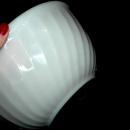 Fireking Oven Glass Off White Swirl Mixing Bowl 9