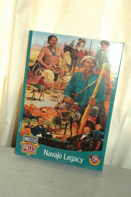 Navajo Legacy Master Pieces 750pc Jigsaw Pussle unopened