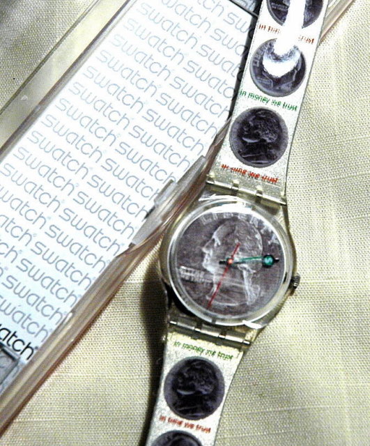 Swatch Liberty Coin Watch
