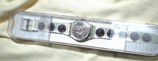 Swatch Liberty Coin Watch