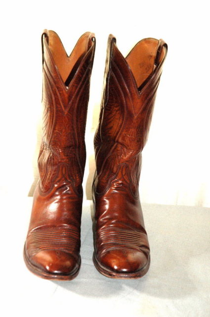 Lucchese Brown Men's Cowboy Boots 12AA ** PRICE REDUCED**!!