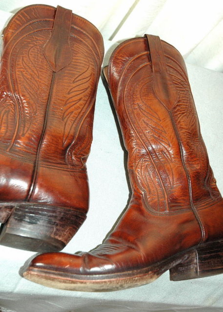 Lucchese Brown Men's Cowboy Boots 12AA ** PRICE REDUCED**!!
