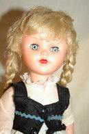 1962 Jolly Toy Inc. Scandinavian Girl Doll Orig clothes