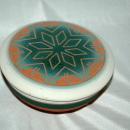 LAKOTA SIOUX INDIAN POTTERY BOWL & LID HAND CRAFTED BY HIGH ELK