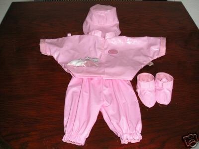 Zapf Creations Annabell Baby Born 5 pc Rainy