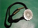 Signed Native American Pewter Concho Bolo Tie E.G 89'
