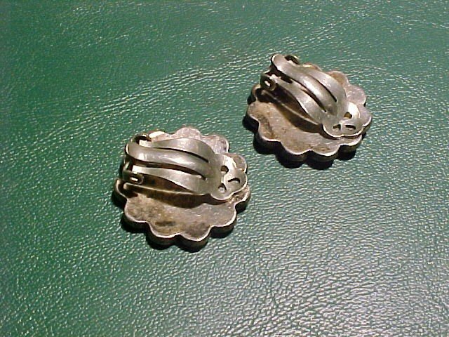 Fred Harvey Era hand Crafted Earrings