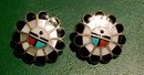 Fred Harvey Era hand Crafted Earrings