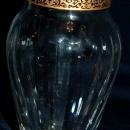 Crystal Vase with 24k Gold Leaf Band, Autumn Collection by Lenox