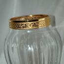 Crystal Vase with 24k Gold Leaf Band, Autumn Collection by Lenox