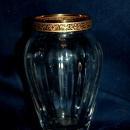 Crystal Vase with 24k Gold Leaf Band, Autumn Collection by Lenox