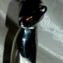 Hoselton Art Polished Aluminum Sculpture Mother holding Baby , Rare