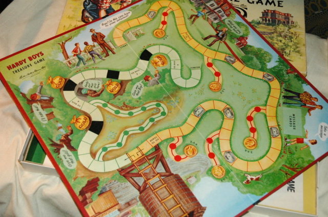 1957 Parker Brothers Hardy Boys Treasure Game