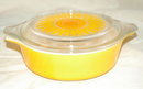 Pyrex Sun Flower Baking Dish 1 Pint
