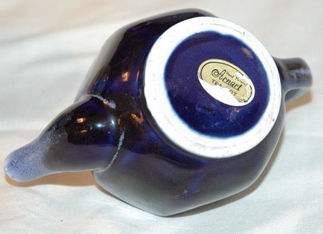 Small Paneled PorcelainTeapot , Hand painted Arnart **PRICE REDUCTION**!