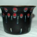 Gouda Pottery Zwaro Black Matte Vase Holland