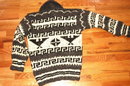 Authentic Cowichan Indian Eagle Wool Sweater