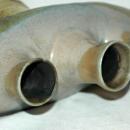 3 Neck Modernist Art Pottery Vase, V. Gray Morepork Art Studios of Coromandel New Zealand