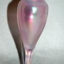 Small Iridescent Pink Glass Fenton Vase