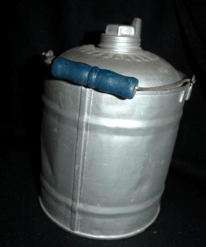 Antique Galvanised Tin Fuel Can