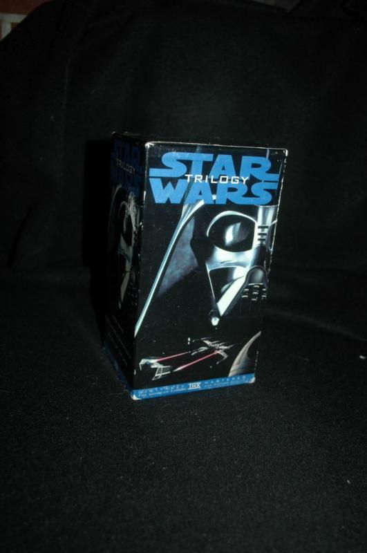Star Wars Trilogy THX Sound Original Theatrical Version VHS Box Set 3 tapes 1995