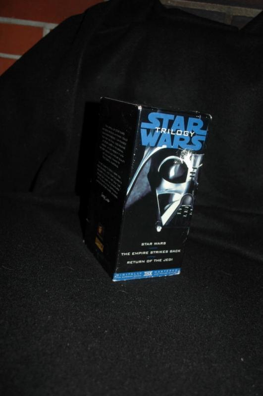 Star Wars Trilogy THX Sound Original Theatrical Version VHS Box Set 3 tapes 1995