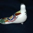 Folk Art Tonala Bird Dove Pottery Ceramic Figure Mexico