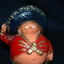 Old Chalkware Mexican Mariachi Singer Fat Man