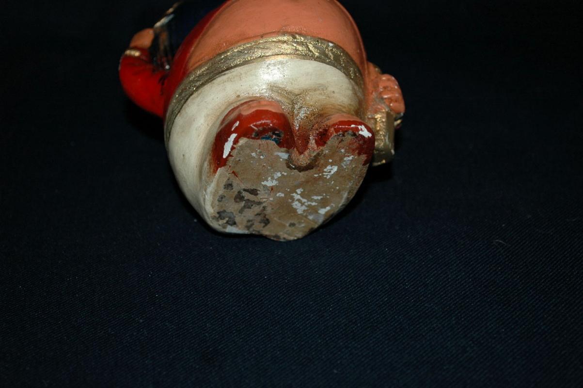 Old Chalkware Mexican Mariachi Singer Fat Man
