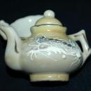 Dragonware Moriage Japanese Childrens Tea Set , Teapot & cup