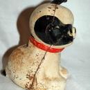Hubley Cast Iron, Still Bank, Fido Dog, Mfg. c 1914