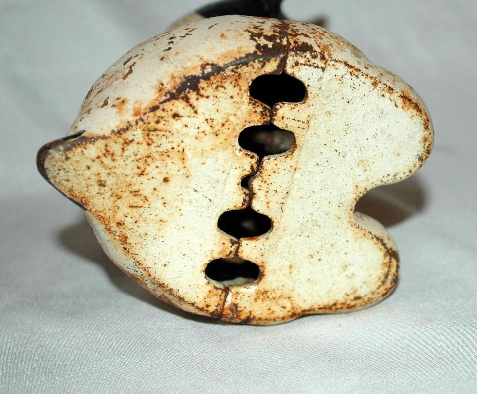 Hubley Cast Iron, Still Bank, Fido Dog, Mfg. c 1914