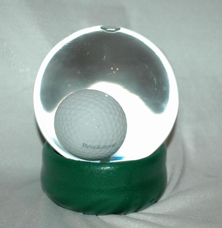 Golf Ball Water Globe